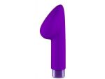 Фиолетовый вибромассажер B4 - 13,97 см. #197445