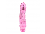 Розовый вибратор Crystal Jelly Limerence - 21,5 см. #198370