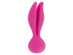 Розовый вибростимулятор-зайчик Bunii Rabbit - 14 см. #20213