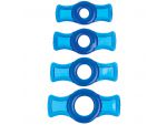 Набор из 4 эрекционных колец голубого цвета Titan Men Blue #20793