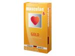Презервативы Masculan Gold с ароматом ванили - 10 шт. #22116