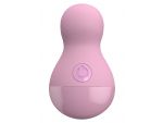 Розовый вибростимулятор COCO BODY - 9 см. #22269