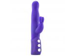 Фиолетовый хай-тек вибромассажер iVibe Select  iRabbit - 26 см. #24853