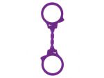 Фиолетовые эластичные наручники STRETCHY FUN CUFFS #25056