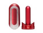 Красный мастурбатор Flip Zero Red & Warmer с подогревом #202214