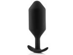 Черная анальная пробка для ношения B-vibe Snug Plug 6 - 17 см. #202765