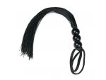 Черная силиконовая плеть Silicone Whip - 32 см. #203510