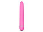 Розовый классический вибратор Luxuriate - 17,8 см. #204981