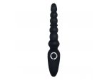 Черная анальная виброелочка Magic Stick - 22,6 см. #220318