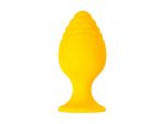 Желтая анальная втулка Riffle - 6 см. #222894