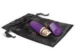 Фиолетовый перезаряжаемый вибростимулятор Lipstick Vibe #223871