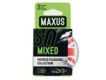 Презервативы в пластиковом кейсе MAXUS AIR Mixed - 3 шт. #225161