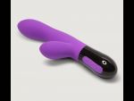 Фиолетовый вибратор-кролик Gaia 2.0 - 20,4 см. #225290