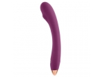 Фиолетовый стимулятор G-точки G-Spot Slim Flexible Vibrator - 22 см. #225628