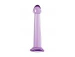 Фиолетовый фаллоимитатор Jelly Dildo M - 18 см. #248968