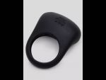 Черное эрекционное виброкольцо Sensation Rechargeable Vibrating Love Ring #251815