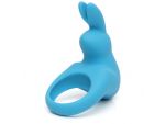 Голубое эрекционное виброкольцо Happy Rabbit Rechargeable Rabbit Cock Ring #297946