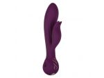 Фиолетовый вибратор-кролик Desire - 22,25 см. #299780