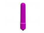 Фиолетовая вытянутая вибропуля - 10,2 см. #30387