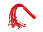 Красная плеть с ручкой-фаллосом - 55 см. #34042