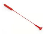 Красный стек с ручкой-фаллосом - 62 см. #34286