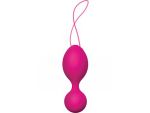 Розовые перезаряжаемые вагинальные шарики Swan Clutch с вибрацией #34915