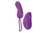 Фиолетовый виброяйцо Remote Teaser с пультом ДУ #36959