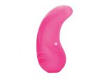 Розовый вибромассажер Mini Tongue - 11,5 см. #36960