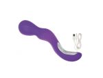 Фиолетовый вибромассажер Lover's Wand - 22,75 см. #37001
