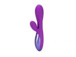 Фиолетовый вибромассажер Excite 6x Rabbit Style со стимуляцией клитора - 17,8 см. #37717