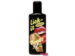 Съедобная смазка Lick It с ароматом ванили - 100 мл. #37779