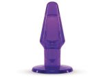 Фиолетовый анальный плаг большого размера JAMMY JELLY ANAL XL PLUG VIOLET - 14 см. #39593