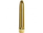Золотистый вибратор CLASSIC VIBE GOLD LARGE - 20 см. #39650