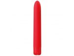 Красный классический вибратор CLASSIC VIBE RED MEDIUM - 18 см. #39657