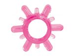 Розовое эрекционное кольцо COCK RING TRIPPIN' #39742