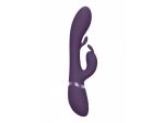 Фиолетовый вибромассажер-кролик Tama - 23,2 см. #321426