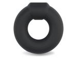 Черное эрекционное кольцо Ultra Soft Platinum Cure Silicone Cockring #326881