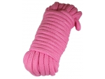 Розовая верёвка для бондажа и декоративной вязки - 10 м. #327559