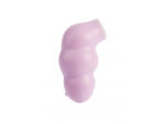 Розовый не перезаряжаемый вакуумный стимулятор Swirl #330259
