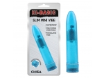 Голубой мини-вибратор Slim Mini Vibe - 13,2 см. #330295
