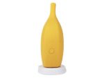 Желтый перезаряжаемый вибратор Ba-banana - 8,2 см. #330296