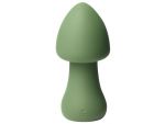 Зеленый перезаряжаемый клиторальный стимулятор-грибочек Parasol Mushroom #330302