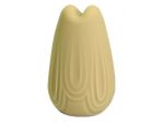 Желтый перезаряжаемый вибратор Vase - 7,4 см. #330310
