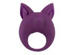 Фиолетовое перезаряжаемое эрекционное кольцо Kitten Kiki #330397