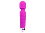 Фиолетовый перезаряжаемый wand-вибратор - 20,5 см. #333502