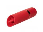 Красный клиторальный стимулятор с подвижным язычком Flicker #339751