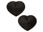 Черные пэстисы в форме сердечек Heart Pasties #339974