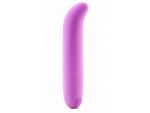 Фиолетовый вибромассажер Pink Vibe для стимуляции точки G и клитора - 12,2 см. #344501