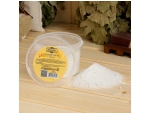 Солевой скраб из белой каменной соли с мёдом - 550 гр. #347508