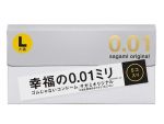 Презервативы Sagami Original 0.01 L-size увеличенного размера - 5 шт. #348251